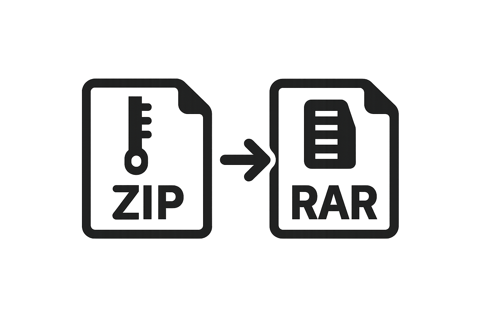 zip to rar